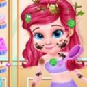 Messy Little Mermaid Makeover - Makeup & Dressup 5 messy little mermaid makeover makeup dressup