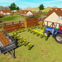 Tractors Parking 7 tractors parking